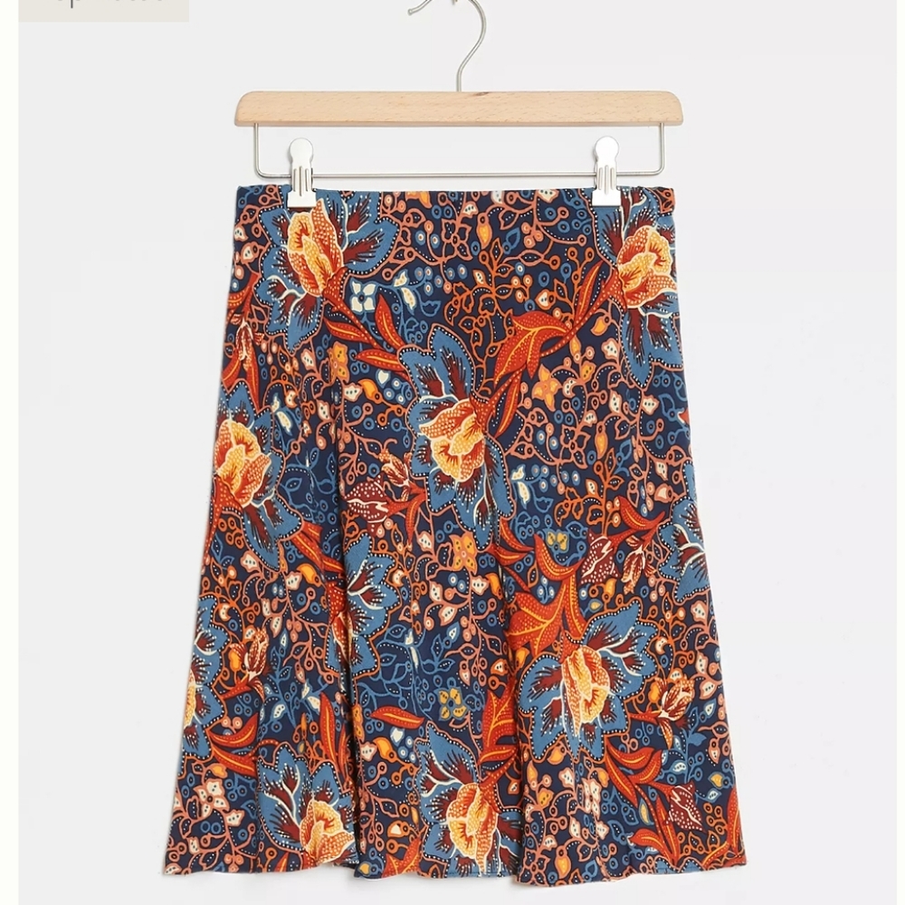 Anthropologie Catarina Midi Skirt